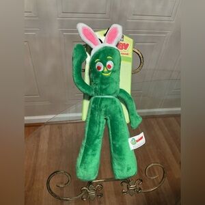 Multipet GUMBY With Easter Ears Plush Filled Dog Toy, 11 -Inch-NWT